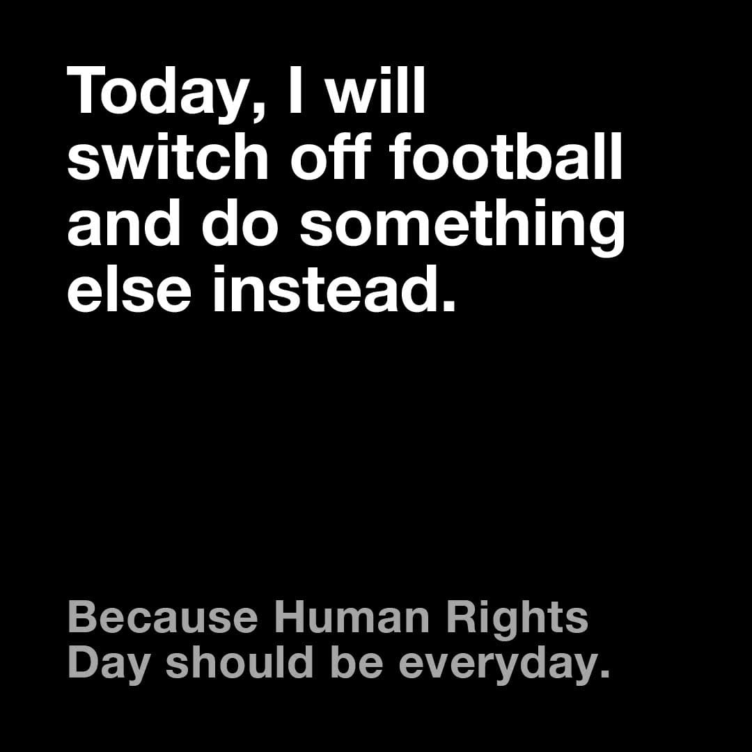 Today I'd rather masturbate all day than watch football.